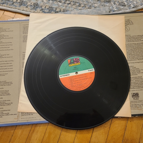Yes Fragile vintage vinyl record black LP GUC - Picture 2 of 12